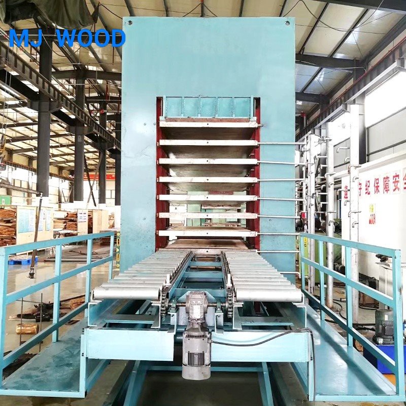 Màquina de premsa de fusta contraxapada